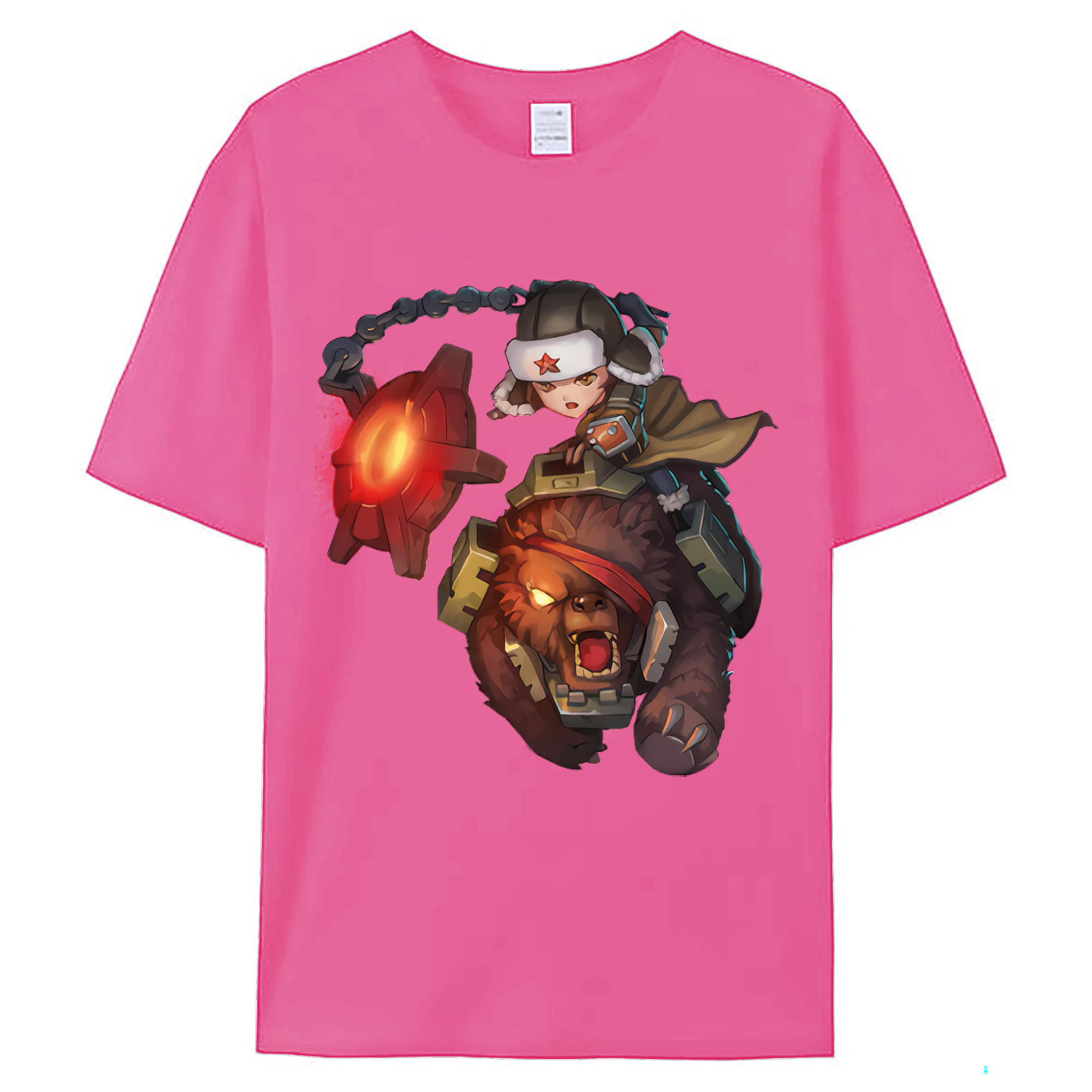 （画像用） リーグ・オブ・レジェンド League of Legends LOL レディースカジュアルプリントTシャツ（綿100％）